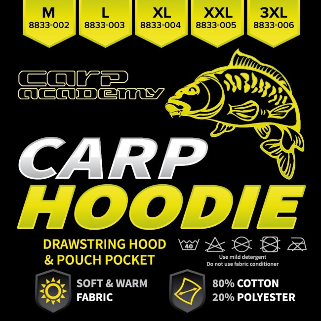 Carp Academy Kapucnis Pulóver L