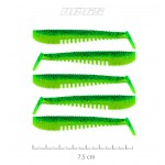 Impulse Shad 7.5cm 5db/cs (Poison Green)
