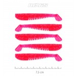 Impulse Shad 7.5cm 5db/cs (Japanese Red)