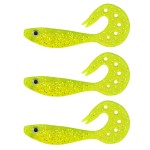 Twister Shad Nevis 3db/cs (Flash Chartreuse)