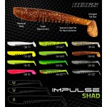 Impulse Shad 7.5cm 5db/cs (Japanese Red)