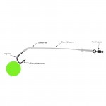 Coax előkezsinór 25m 0.60