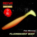 Flat Minnow shad 10cm 4db/cs (UV Roach)