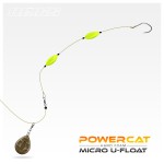 Powercat micro U-float 3g sárga  2db/cs