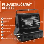 Sátor fűtés 1300W