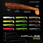 Impulse Shad 7.5cm 5db/cs (Flash Lemonade)