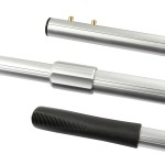 Merevkeretes merítő 250cm 60x70cm gumírozott