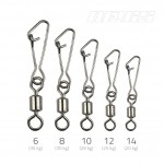 Hengeres forgó + kapocs 14-es 10db/cs