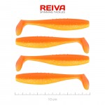 Flat Minnow Shad 10cm 4db/cs (Shiny Orange)