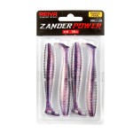 Zander Power Shad 10cm 4db/cs (Purple Pearl)