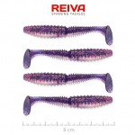 Zander Power Shad 8cm 4db/cs (Purple Pearl)