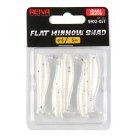 Flat Minnow Shad 5cm 5db/cs (Pearl White)