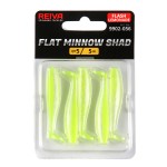 Flat Minnow Shad 5cm 5db/cs (Flash Lemonade)