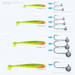 Flash Shad 10cm 4db/cs (Poppy Green)