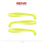 Flat Minnow shad 14cm 3db/cs (Flash Lemonade)