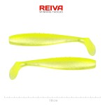 Flat Minnow shad 18cm 2db/cs (Flash Lemonade)