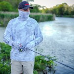 REIVA TEAM UV Jersey maszkkal CAMO (L)