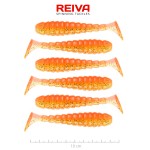 Reiva Stream Shad 10cm (Shiny Orange)