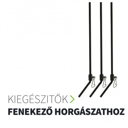 Fenekező horgászat kellékei