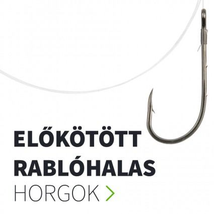 Előkötött rablóhalas