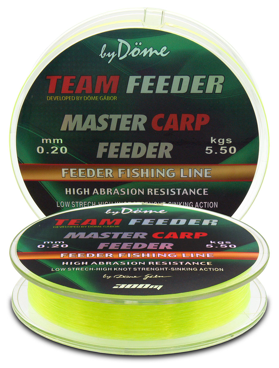 BY DÖME TEAM FEEDER MASTER CARP LINE 0,18MM / 300M - 5,5 KG