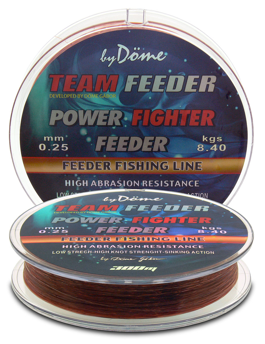 BY DÖME TEAM FEEDER POWER FIGHTER LINE 0,20MM / 300M - 5,3 KG