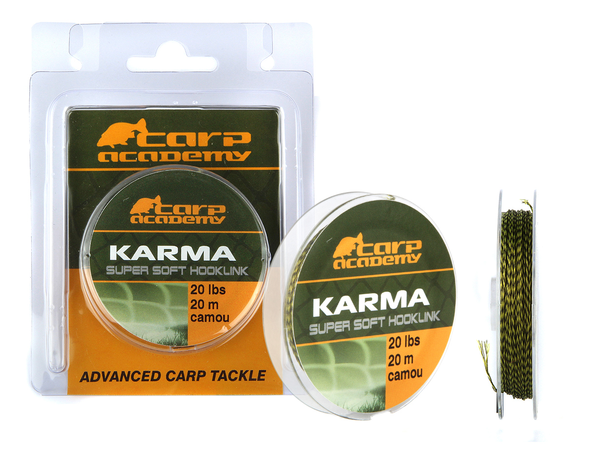 Karma Hooklink 20m 25lb Camo