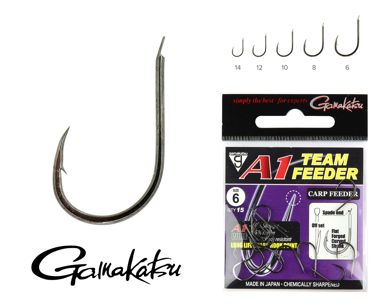 GAMAKATSU HOROG A1 TEAM FEEDER CARP FEEDER SIZE 8