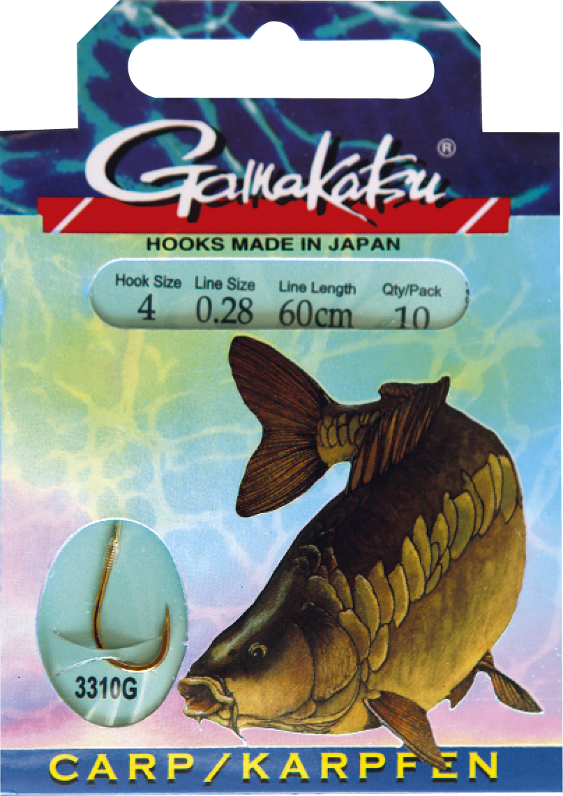 GAMAKATSU CARP ELŐKÖTÖTT 10/CS. 8 ( BKG-3310G/008)