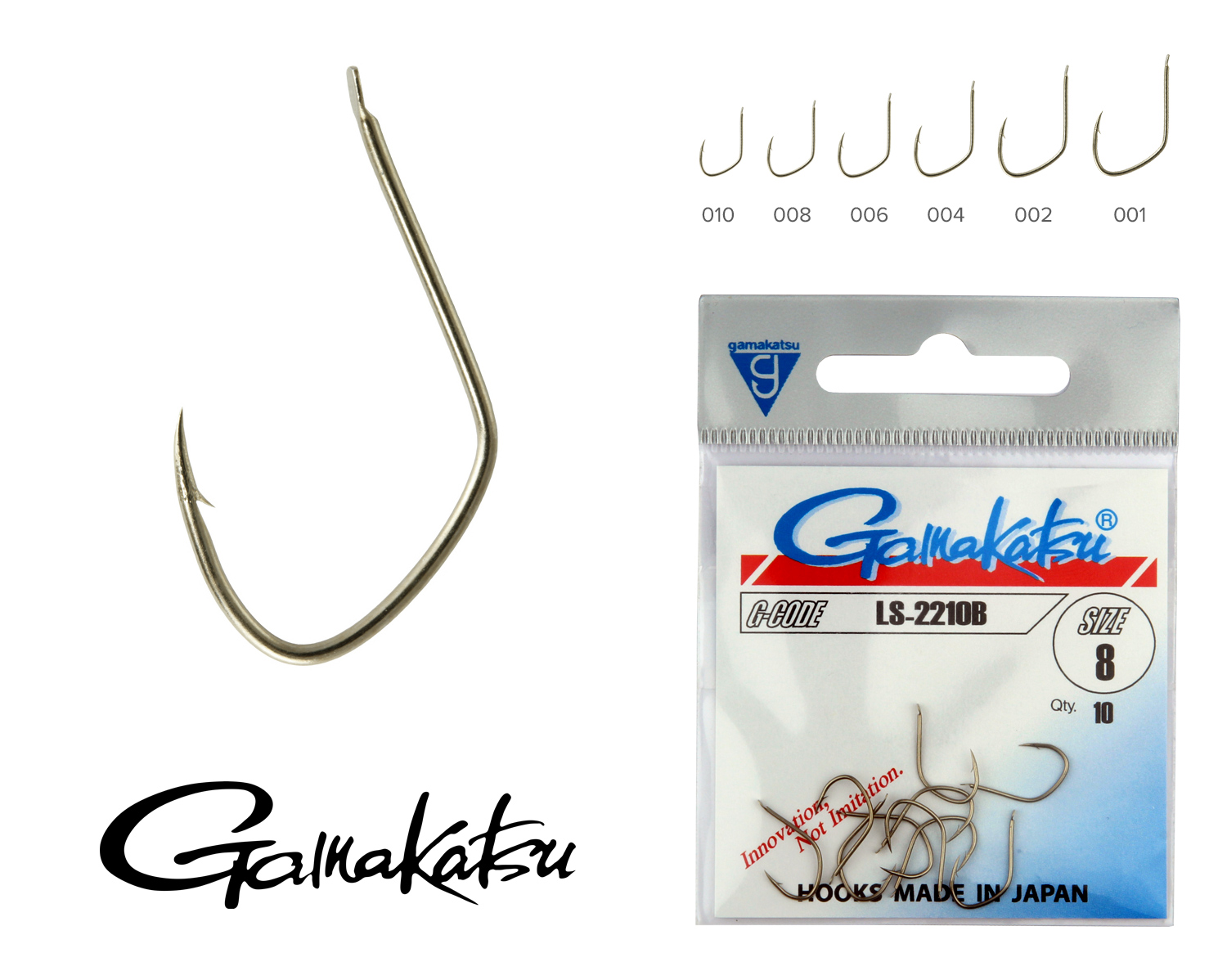 Gamakatsu LS-2210B/001 10db/cs. Akci -50%