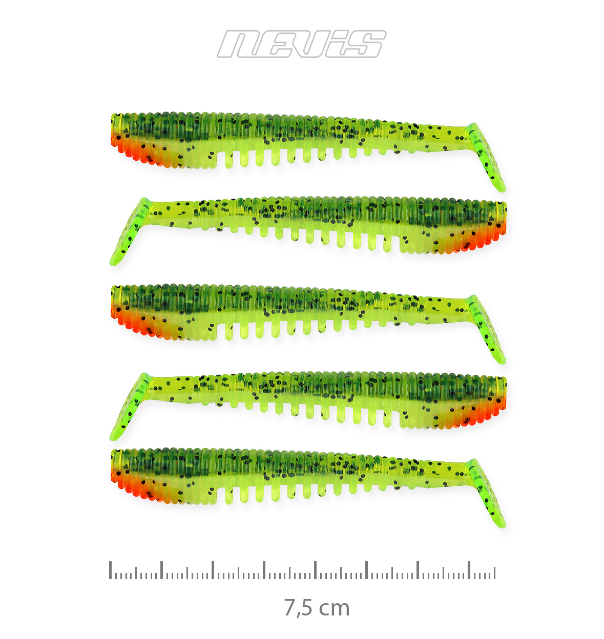 Impulse Shad 7.5cm 5db/cs (Watermelon)