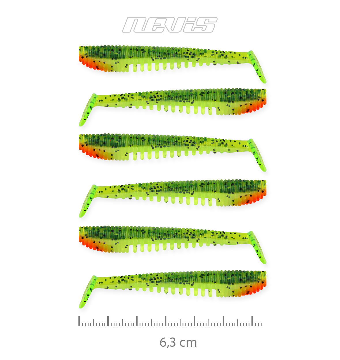 Impulse Shad 6.3cm 6db/cs (Watermelon)