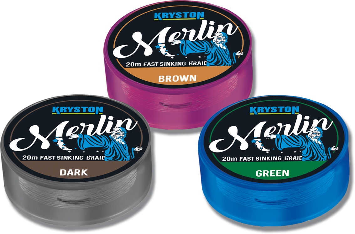 Merlin Fast Sinking Supple Braid 15Lbs 20m Brown  AKCI -30%