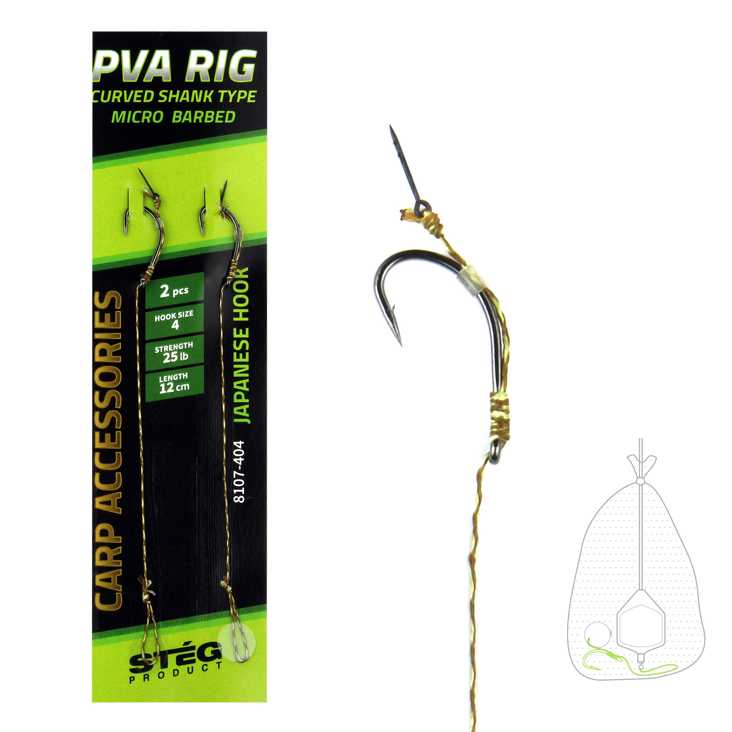 PVA Elke horogtskvel 12cm 6-os 2db/cs