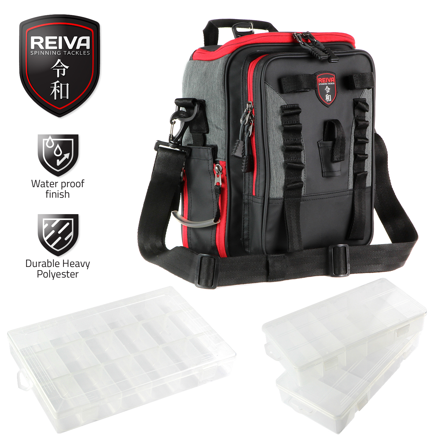 Reiva Pathfinder perget tska 25x30x15cm 3 dobozzal