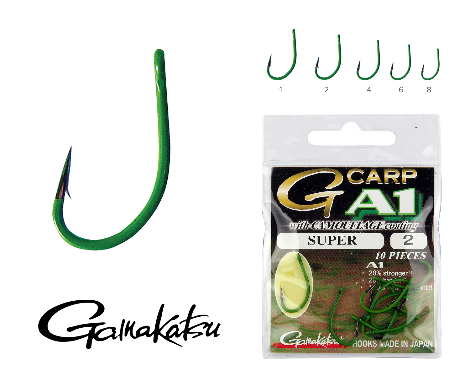 A1 Carp Green Super 8 10db/cs