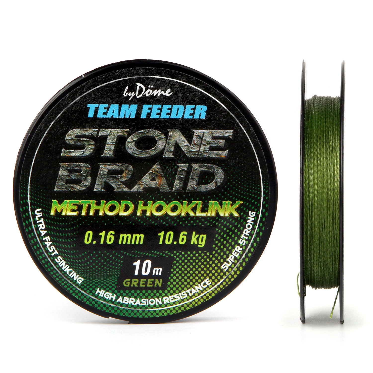 By Dme TF Stone Braid Green 10m 0,14mm