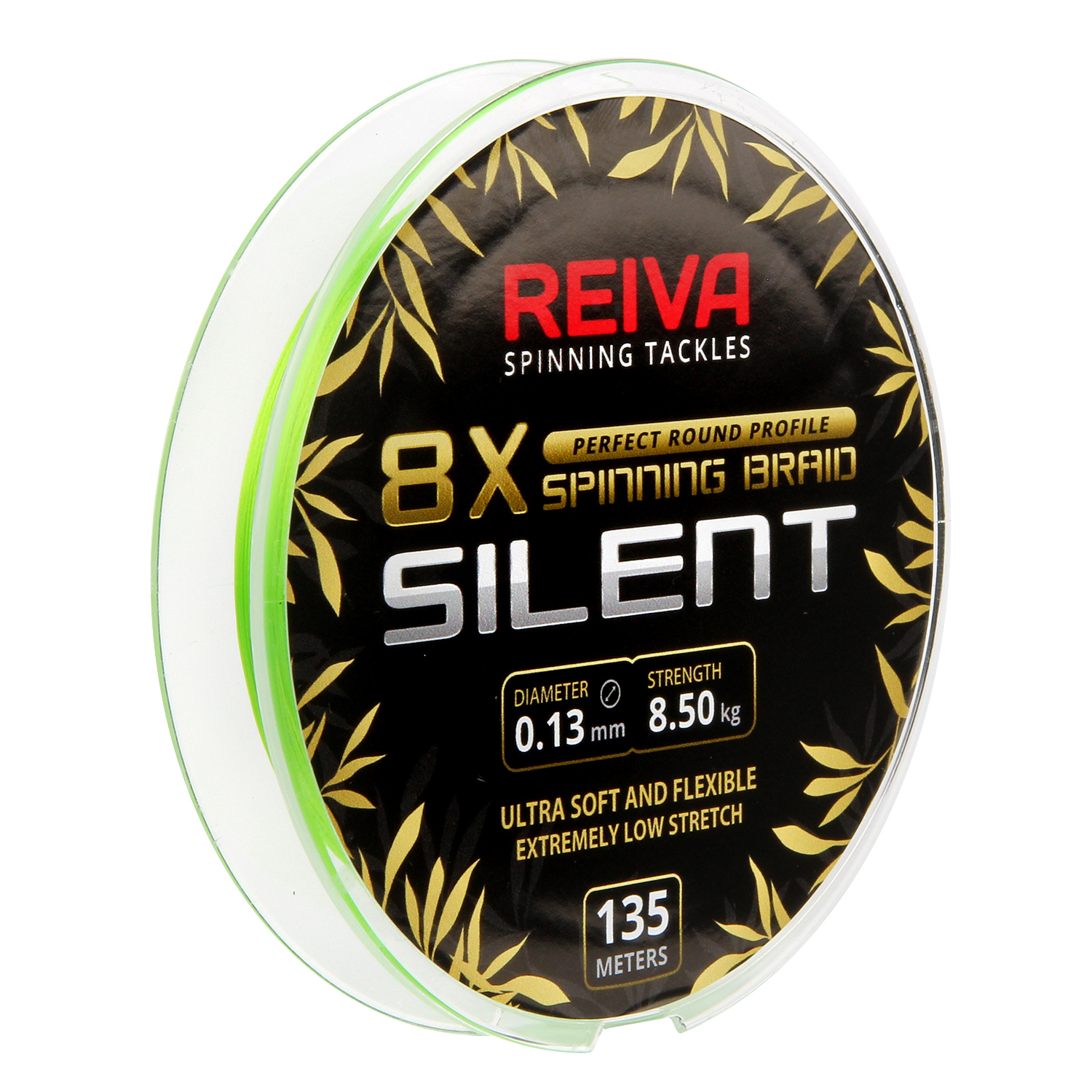 Reiva Silent 135m 0,13mm Fluo Green