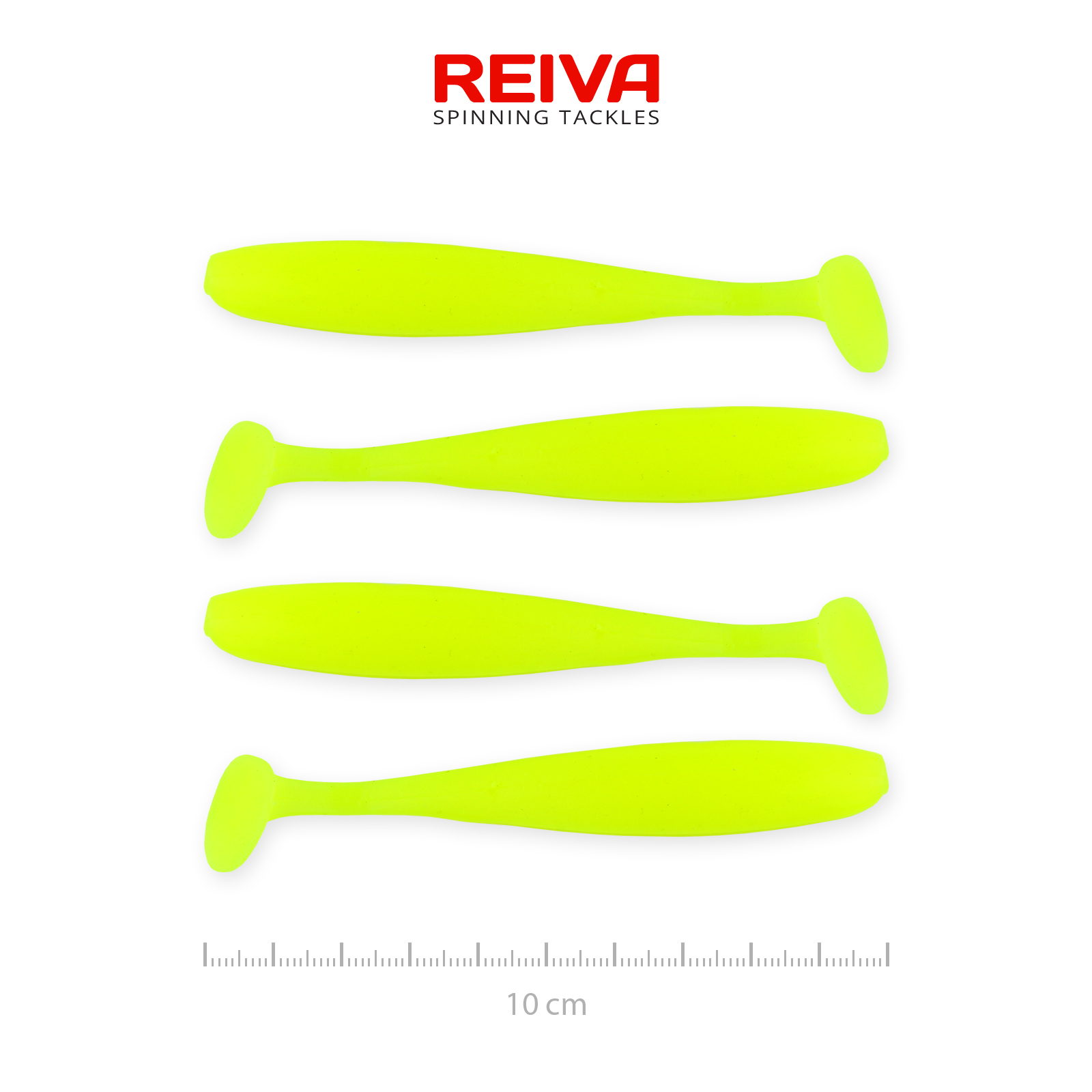 Flash Shad 10cm 4db/cs (Lemonade)