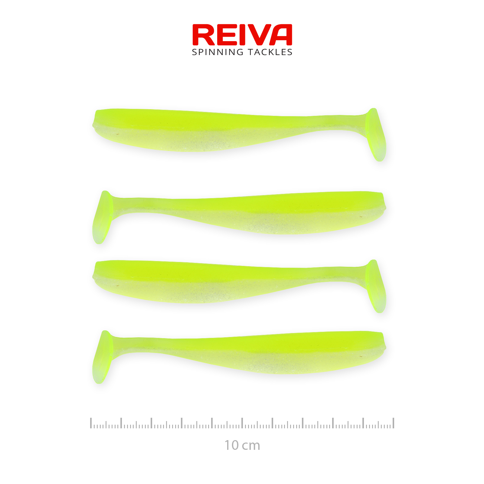 Flash Shad 10cm 4db/cs (Flash Lemonade)