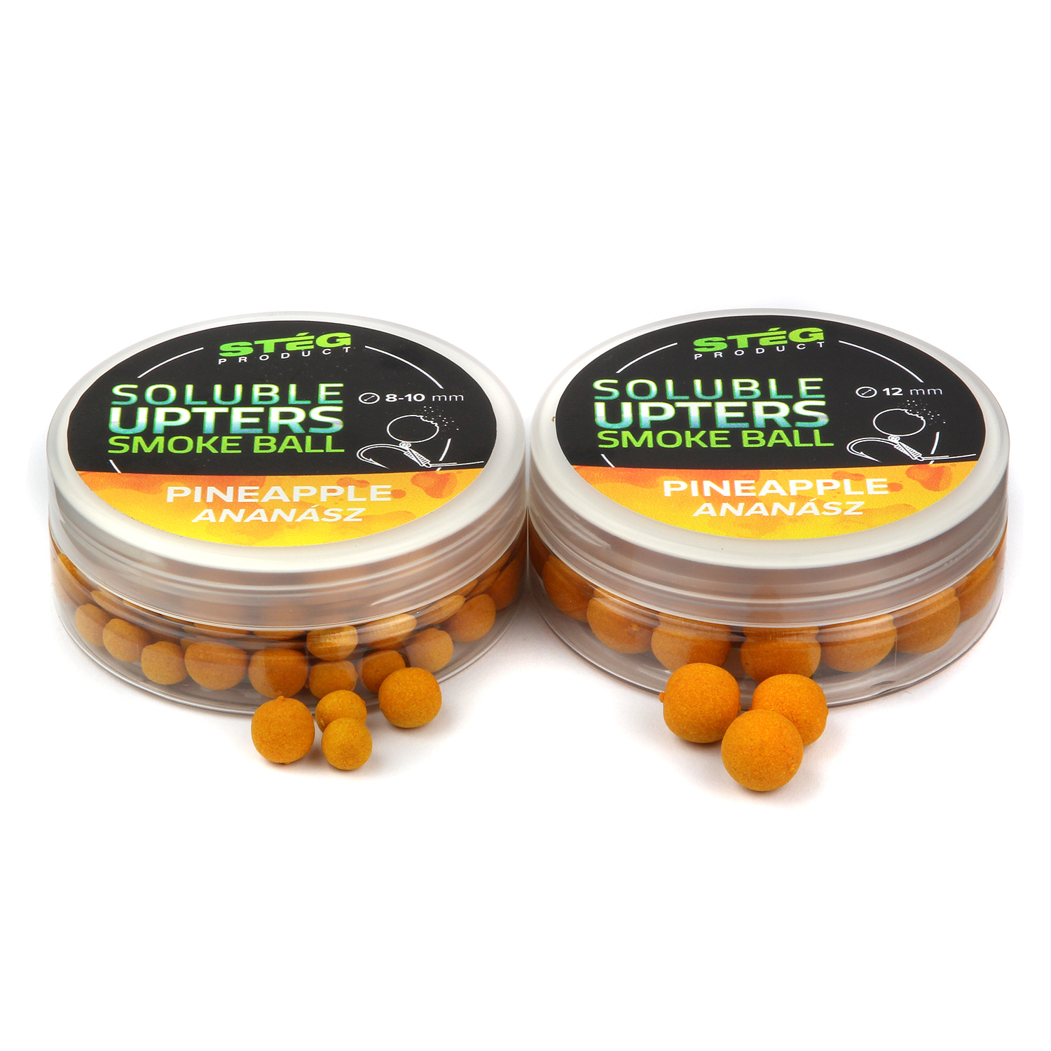 Stg Product Soluble Upters Smoke Ball 8-10mm Pineapple 30g