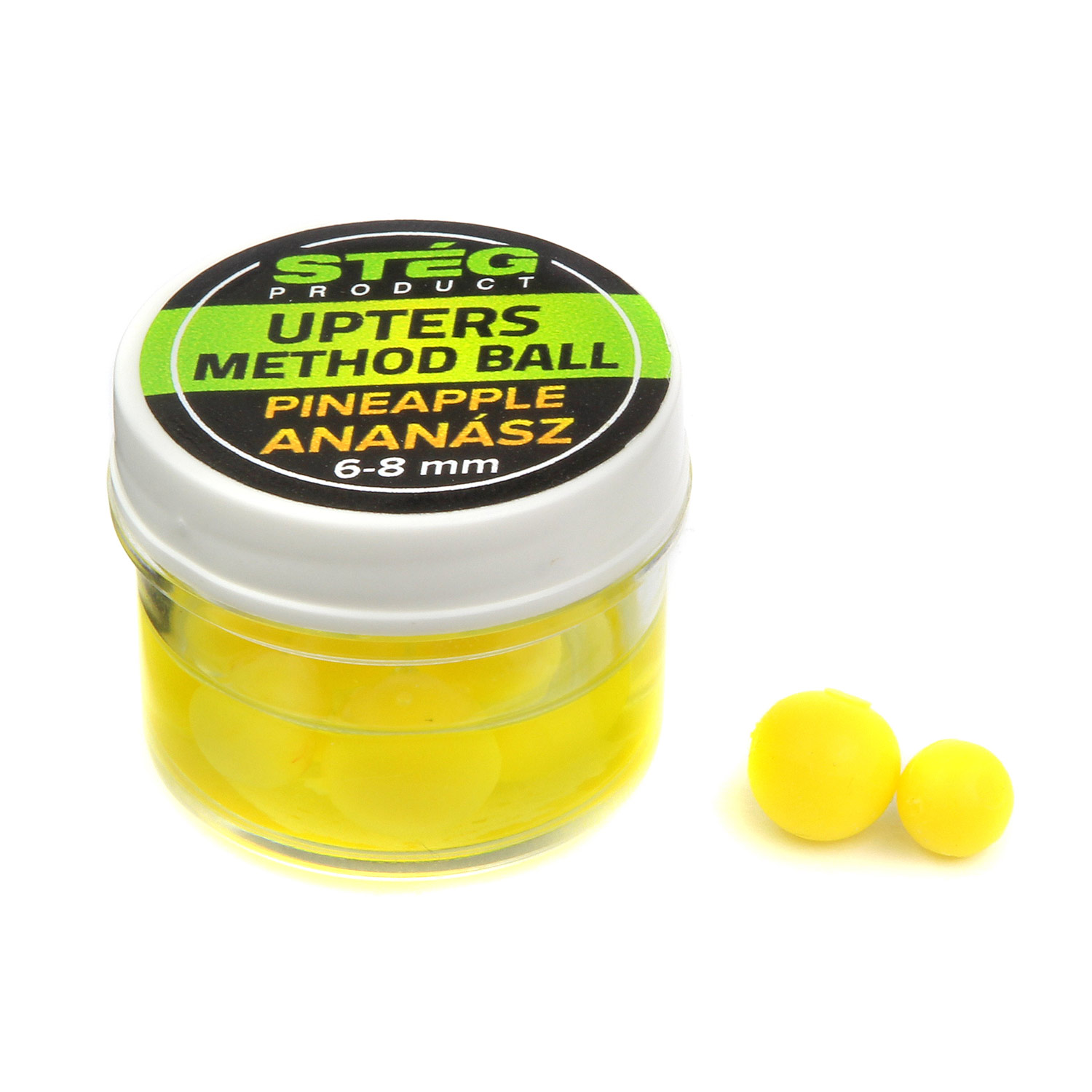 Stg Upters Method Ball 6-8mm 10db Pineapple