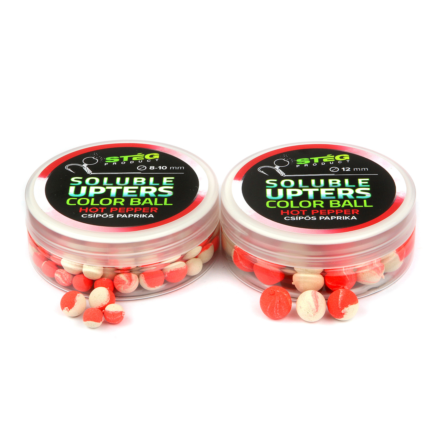 STÉG PRODUCT SOLUBLE UPTERS COLOR BALL 12MM HOT PEPPER 30G