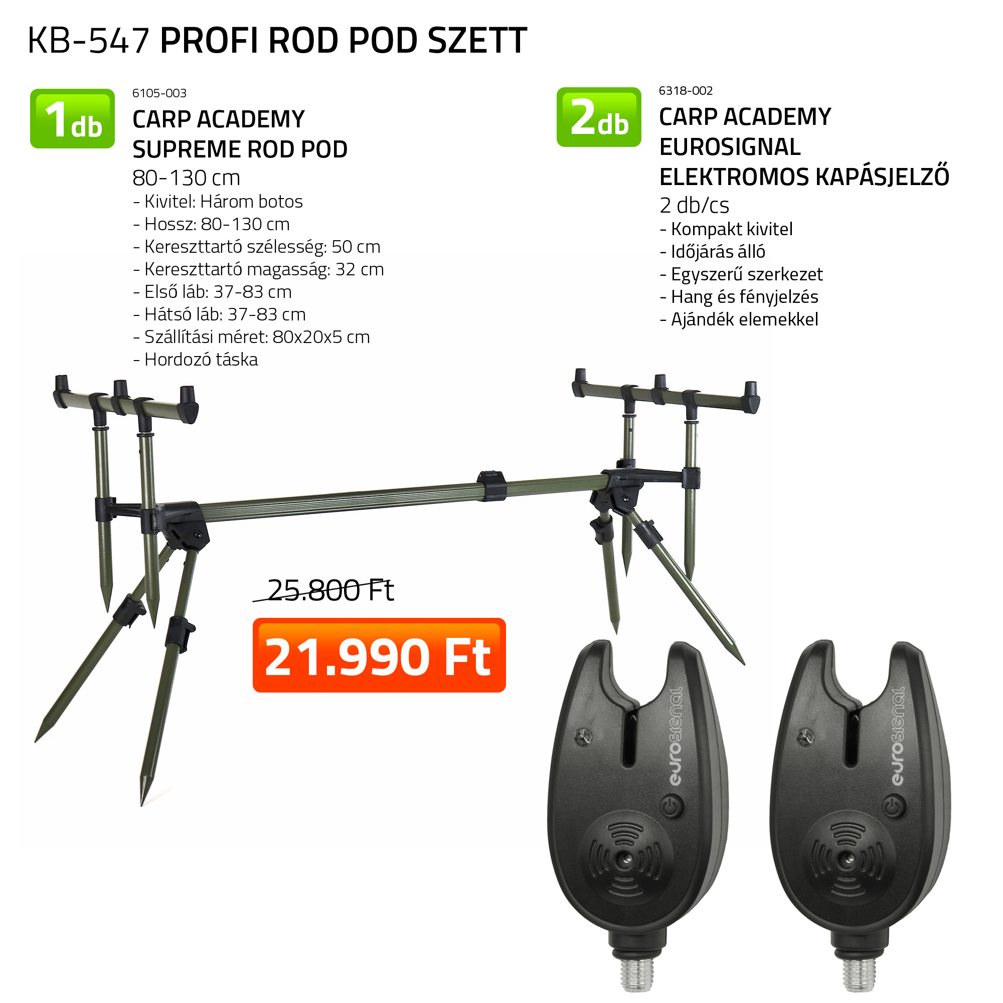 PROFI ROD POD SZETT  6105-003+ 6318-002