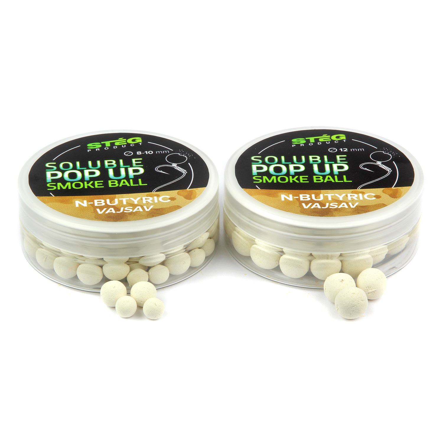 STÉG PRODUCT SOLUBLE POP UP SMOKE BALL 12MM N-BUTYRIC 25G
