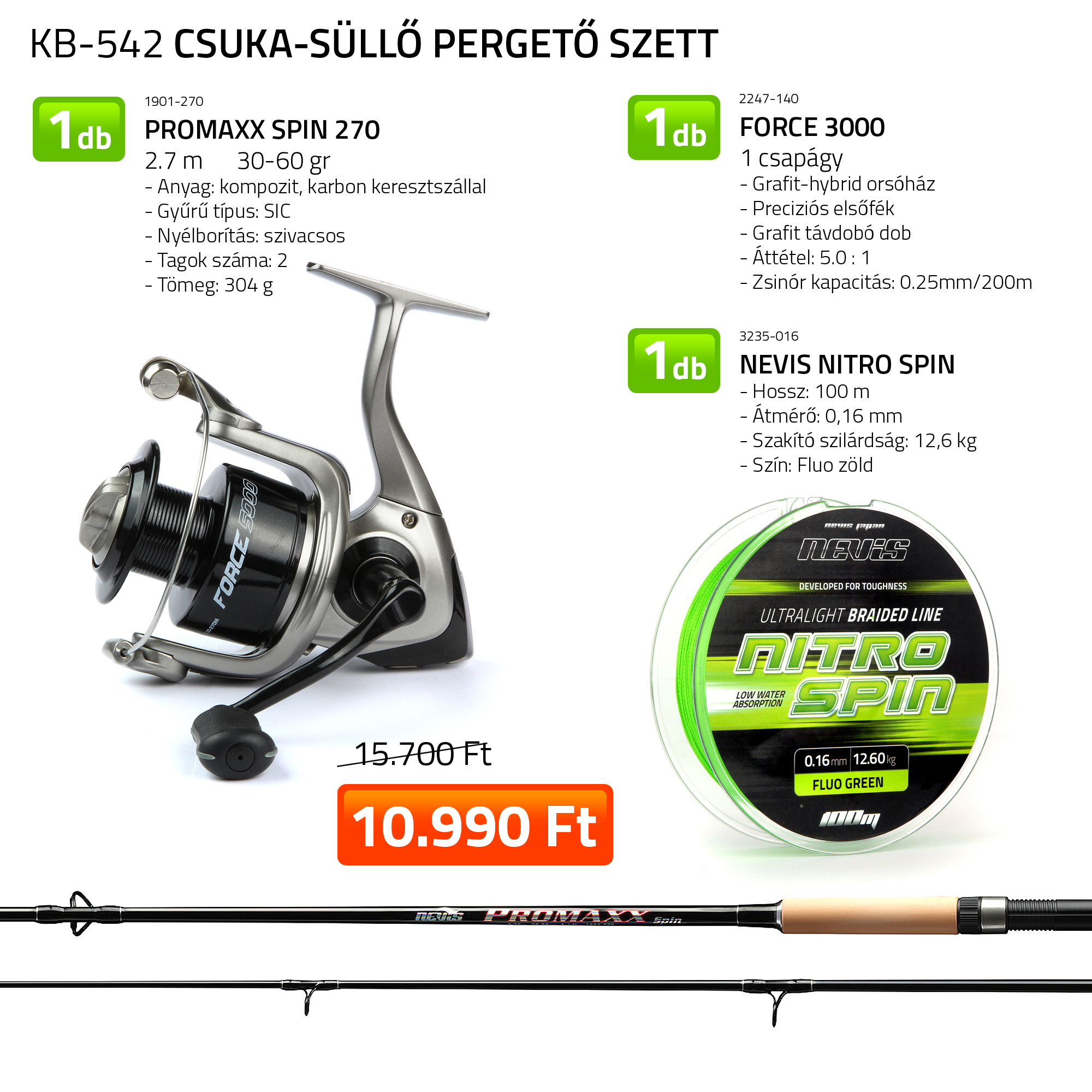 Csuka-Sll Perget szett 1901-270+ 2247-130+ 3235-016