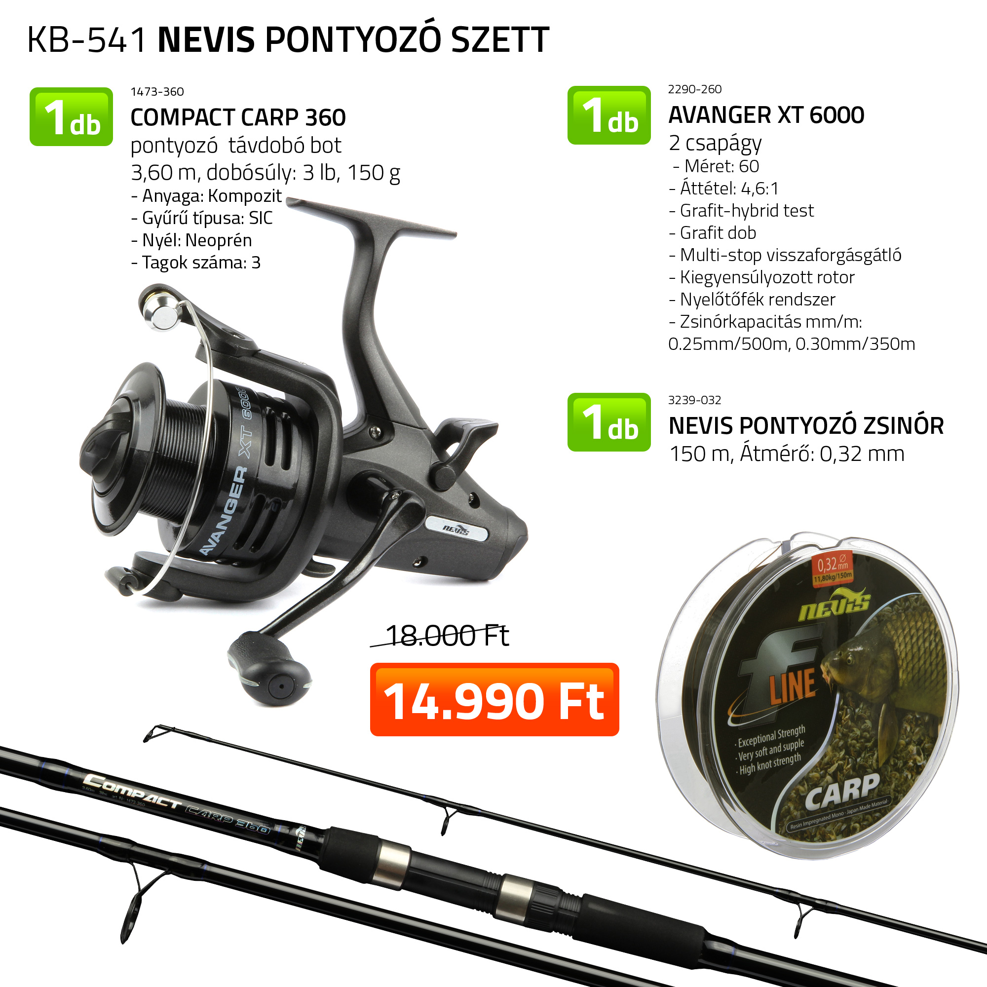 Nevis Pontyoz szett 1473-360+ 2290-260+ 3239-032