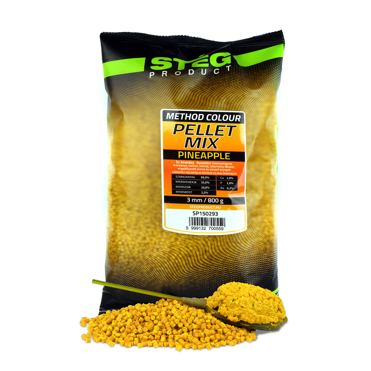 Stg Pellet Mix 3mm 800g Pineapple