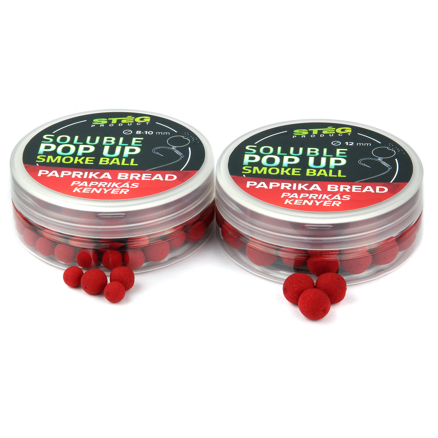 STÉG PRODUCT SOLUBLE POP UP SMOKE BALL 8-10MM PAPRIKA BREAD 20G