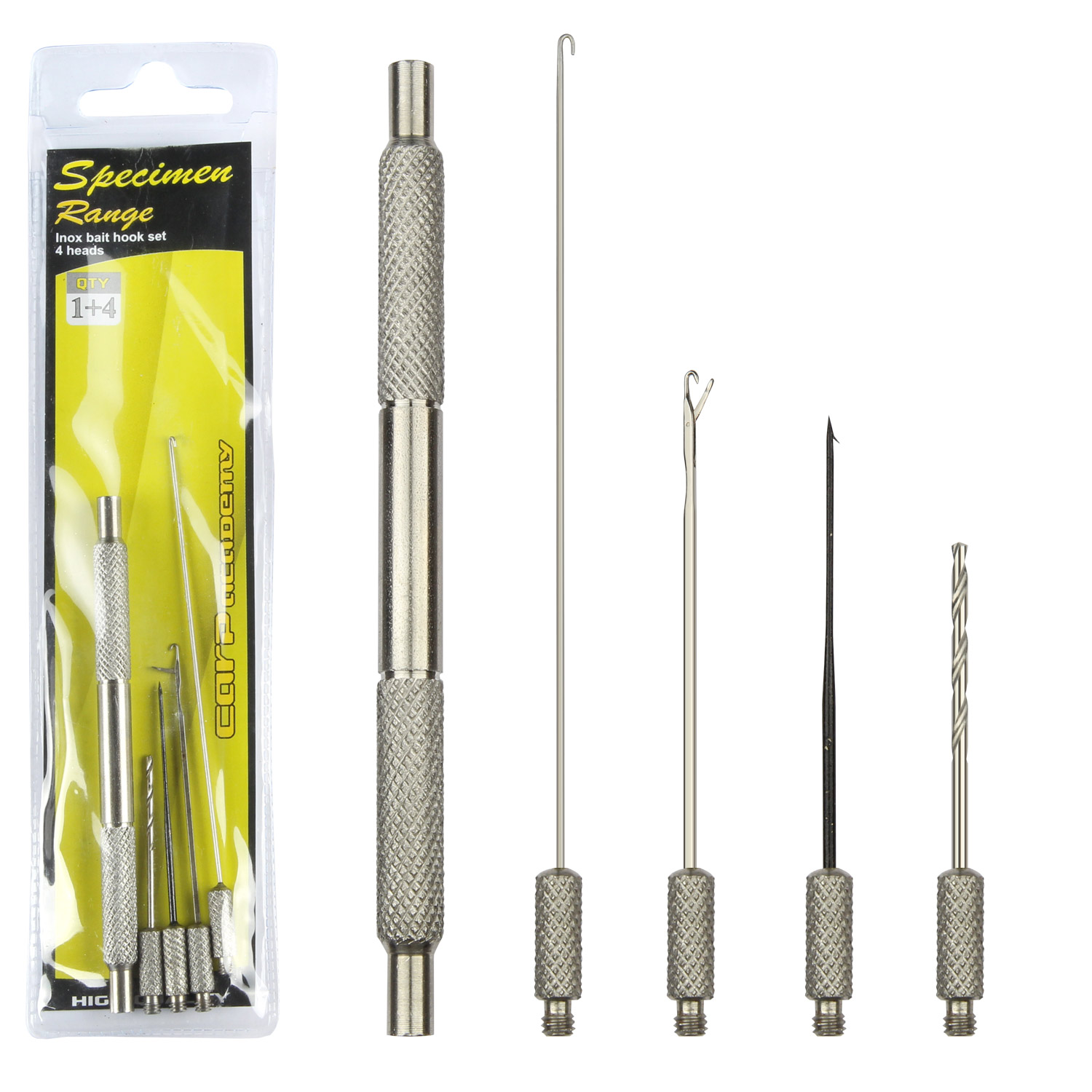 Inox Csali fz kszlet 4 fejjel (cp548)